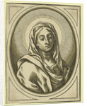 Head of the Virgin, Between 1630 and 1655 by Anonymous