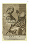 The Virgin, Child, and a Bishop, Andreani, Andrea, Approximately 1560-1623 by Anonymous