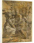 The Holy Family with St. Margaret and a Bishop by Anonymous
