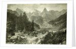 Austria Mountains 1891 by Anonymous