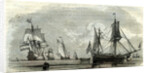 Ocean Ships UK 17th Century by Anonymous