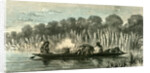 Conibo Family on a Trip 1869 Peru by Anonymous