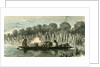 Conibo Family on a Trip 1869 Peru by Anonymous