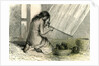 Conibos Woman Weaving 1869 Peru by Anonymous