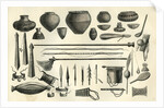 Objects of the Chontaquiros Indians 1869 Peru by Anonymous