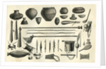 Objects of the Chontaquiros Indians 1869 Peru by Anonymous