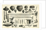 Objects of the Chontaquiros Indians 1869 Peru by Anonymous