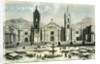 Arequipa Square and Cathedral 1869 Peru by Anonymous