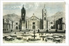 Arequipa Square and Cathedral 1869 Peru by Anonymous