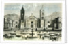 Arequipa Square and Cathedral 1869 Peru by Anonymous