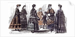Paris Fasions for February 1869 by Anonymous