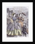 The Paris Fashions for June Child 1860 by Anonymous