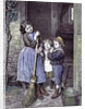 Children and the Saturday's Purchase 1891 by Anonymous