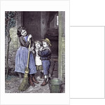 Children and the Saturday's Purchase 1891 by Anonymous