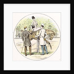 Lady on Her Horse in 1892 by Anonymous