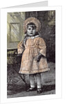 Girl in St Michael's Orphanage Sevenoaks Kent Britain 1892 by Anonymous
