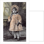 Girl in St Michael's Orphanage Sevenoaks Kent Britain 1892 by Anonymous