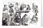 Child Education Teaching Needlework in 1883 by Anonymous