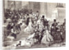 Children Returning from the Christmas Pantomime 1866 by Anonymous