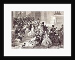 Children Returning from the Christmas Pantomime 1866 by Anonymous