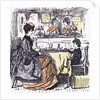 Governess and Boy at the Restaurant 1873 by Anonymous