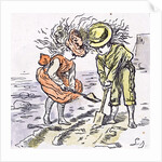 At the Seaside 1873 by Anonymous