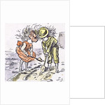 At the Seaside 1873 by Anonymous