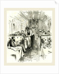 A Pullman Dining Car, 1891 by Anonymous