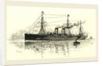 The Cunard Steamship Umbria, 1891 by Anonymous