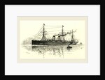 The Cunard Steamship Umbria, 1891 by Anonymous