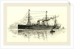 The Cunard Steamship Umbria, 1891 by Anonymous