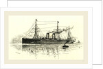 The Cunard Steamship Umbria, 1891 by Anonymous