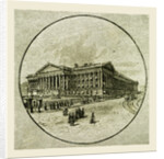 The Treasury at Washington, 1891 by Anonymous