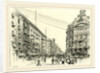 Broadway, showing Astor house and the post office, US, 19th century by Anonymous