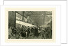 New York, 1891, Custom officers examining the baggage. Arrival of a steamer by Anonymous