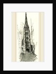 New York, Trinity Church, 1891 by Anonymous