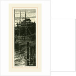 Harbour and Wharves of Salem, New England, 19th century by Anonymous