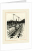 Pennsylvania, an Oil Siding, Petroleum Train, and Pumping Station, 19th century by Anonymous