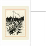 Pennsylvania, an Oil Siding, Petroleum Train, and Pumping Station, 19th century by Anonymous