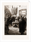 Opening Of The New Merchant Taylors' Schools By The Prince And Princess Of Wales, 1875: The Archbishop Of Canterbury Offering Up A Prayer by Anonymous