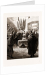 Opening Of The New Merchant Taylors' Schools By The Prince And Princess Of Wales, 1875: The Archbishop Of Canterbury Offering Up A Prayer by Anonymous