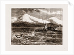 Salmon Fishing In Loch Tay, 1875 by Anonymous