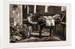 The Civil War In Spain, 1875: Carlist Baggage Carriers by Anonymous