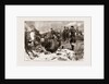 The Civil War In Spain, 1875: Alphonsist Troops At Dinner In The Camp On Mount Esquinza by Anonymous