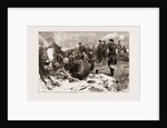 The Civil War In Spain, 1875: Alphonsist Troops At Dinner In The Camp On Mount Esquinza by Anonymous