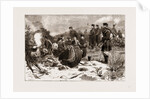 The Civil War In Spain, 1875: Alphonsist Troops At Dinner In The Camp On Mount Esquinza by Anonymous