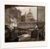 A Peep At St. Paul's And the Times Office From Underground, London by Anonymous