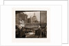 A Peep At St. Paul's And the Times Office From Underground, London by Anonymous