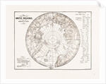 The Arctic Expedition: Chart Of The Polar Regions, 1875 by Anonymous