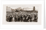 Departure Of The Arctic Expedition: The Crowd On The Beach, Portsmouth by Anonymous